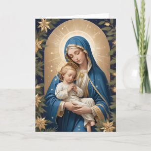 Cartes Pour Fêtes Annuelles Sainte Vierge Marie Traditionnelle Catholique