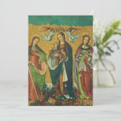 Cartes Pour Fêtes Annuelles Saints Perpetua et Felicity (Debout devant)