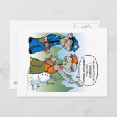 Cartes Pour Fêtes Annuelles Saison de chasse de Noël (Devant / Derrière)