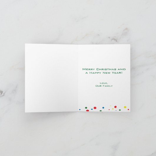 Cartes Pour Fêtes Annuelles Saison de l'espoir - Sensibilisation sur l'autisme (Intérieur)