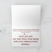 Cartes Pour Fêtes Annuelles Saison de saturnales (Intérieur)