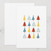 Cartes Pour Fêtes Annuelles Saison de vacances, Joyeux Noël, Arbre de Noël (Devant / Derrière)