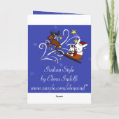 Cartes Pour Fêtes Annuelles Saison des fêtes (Dos)