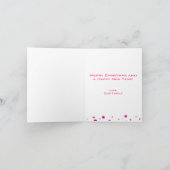 Cartes Pour Fêtes Annuelles Saison d'espoir - cancer du sein (Intérieur)