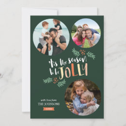 Cartes Pour Fêtes Annuelles Saison d'être Jolly 3 photo Noël de Noël