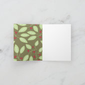 Cartes Pour Fêtes Annuelles Saison joyeuse (Intérieur)