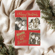 Saison pour briller Noël paillettes personnalisé 3