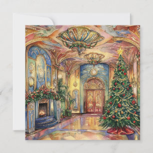 Cartes Pour Fêtes Annuelles Salle de bal de Noël