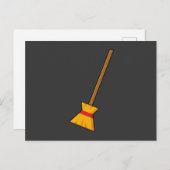 Cartes Pour Fêtes Annuelles Salle de sorcière (Devant / Derrière)