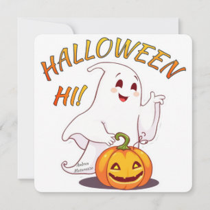 Cartes Pour Fêtes Annuelles Salut ! Halloween