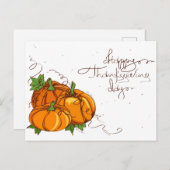 Cartes Pour Fêtes Annuelles Salutation (Devant / Derrière)