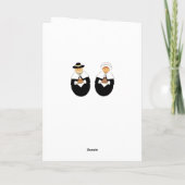 Cartes Pour Fêtes Annuelles Salutation d'action de grâces (Dos)