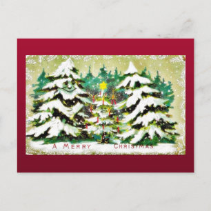 Cartes Pour Fêtes Annuelles Salutation de Noël avec des chats jouant autour du