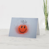 Cartes Pour Fêtes Annuelles Salutation de Noël de fils (Devant)