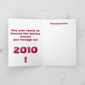 Cartes Pour Fêtes Annuelles Salutation de panier de mariage (Intérieur)