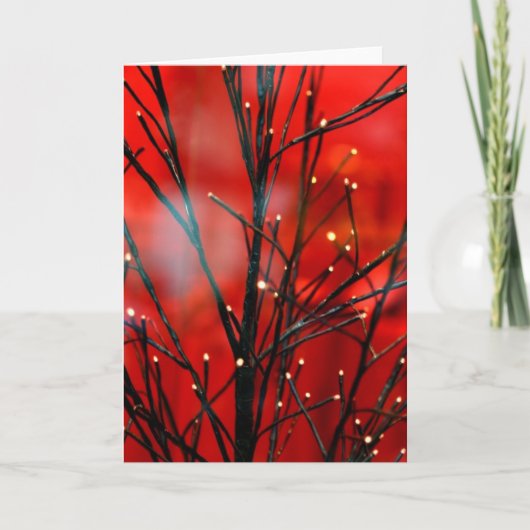 Cartes Pour Fêtes Annuelles Salutation de saison (Devant)