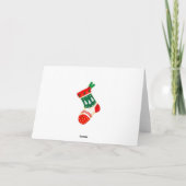 Cartes Pour Fêtes Annuelles Salutation de vacances du soldat (Dos)