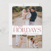 Cartes Pour Fêtes Annuelles Salutation festive | Joyeuses fêtes 3 Photo (Devant)