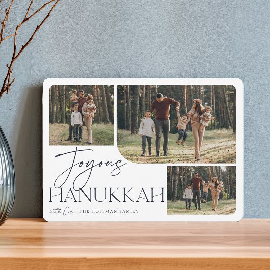 Cartes Pour Fêtes Annuelles Salutation festive | Joyous Hanoukka 3 Photo