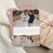 Cartes Pour Fêtes Annuelles Salutation festive | Merriest Christmas 3 Photo