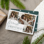 Cartes Pour Fêtes Annuelles Salutation festive | Merriest Christmas Photo