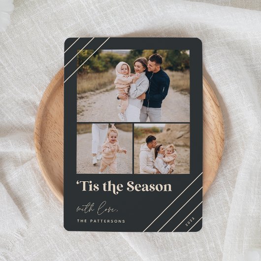 Cartes Pour Fêtes Annuelles Salutation festive | Tis the Season 3 Photo