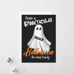 Cartes Pour Fêtes Annuelles Salutation Ghomajorité Spooktaculaire