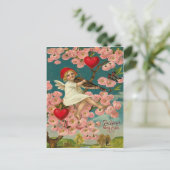 Cartes Pour Fêtes Annuelles Salutation Valentine (Debout devant)