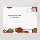 Cartes Pour Fêtes Annuelles Salutations (Dos)