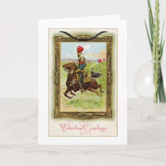 Cartes Pour Fêtes Annuelles Salutations 4 de Valentine (Devant)