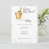 Cartes Pour Fêtes Annuelles Salutations à la fête du Nouvel An (Debout devant)