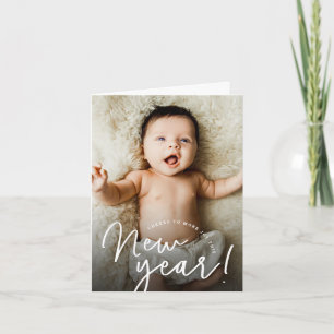 Cartes Pour Fêtes Annuelles Salutations à une naissance de bébé photo du Nouve
