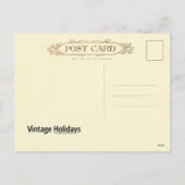 Cartes Pour Fêtes Annuelles Salutations bons thanksgivings (Dos)