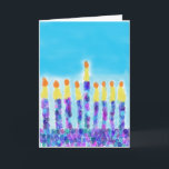 Cartes Pour Fêtes Annuelles Salutations de Chanukkah<br><div class="desc">Une carte de fête et chaude de chanukkah appropriée à quiconque.</div>