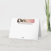 Cartes Pour Fêtes Annuelles Salutations de fils de "mer " (Dos)