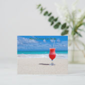 Cartes Pour Fêtes Annuelles Salutations de Floride (Debout devant)