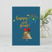 Cartes Pour Fêtes Annuelles Salutations de la nouvelle année (Debout devant)