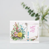 Cartes Pour Fêtes Annuelles Salutations de la nouvelle année (Debout devant)