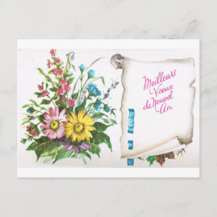 Cartes Pour Fêtes Annuelles Salutations de la nouvelle année