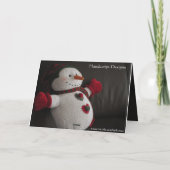 Cartes Pour Fêtes Annuelles Salutations de Noël (Dos)