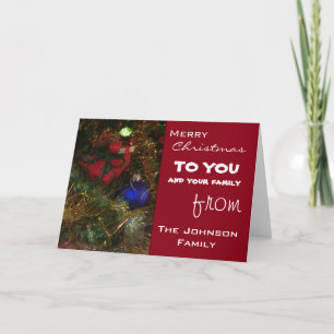 Cartes Pour Fêtes Annuelles Salutations de Noël