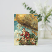 Cartes Pour Fêtes Annuelles Salutations de Noël (Debout devant)