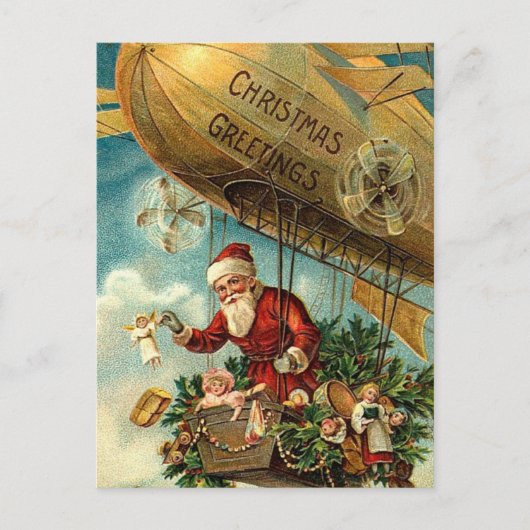 Cartes Pour Fêtes Annuelles Salutations de Noël (Devant)