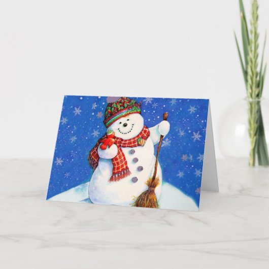CARTES POUR FÊTES ANNUELLES SALUTATIONS DE NOËL (Devant)