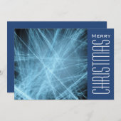 Cartes Pour Fêtes Annuelles Salutations de Noël (Devant / Derrière)