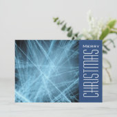 Cartes Pour Fêtes Annuelles Salutations de Noël (Debout devant)