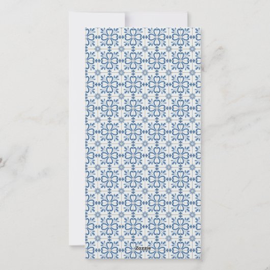 Cartes Pour Fêtes Annuelles Salutations de Noël du Rooster portugais (Dos)