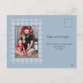 Cartes Pour Fêtes Annuelles Salutations de Noël du Rooster portugais (Dos)