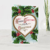 Cartes Pour Fêtes Annuelles salutations de Noël MA (Dos)