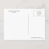 Cartes Pour Fêtes Annuelles Salutations de Pâques (Dos)